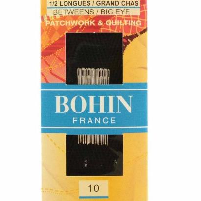AGUJA BOHIN PACTHWORK & Q. OJO GRANDE Nº 10 (x20)